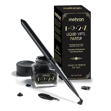 1927 Black Liquid Vinyl Makeup ~
