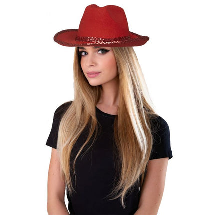 Sequin Cowboy Hats