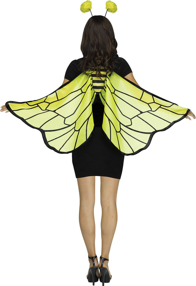 Insect Wing & Headband Sets- bee back view