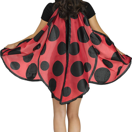 Insect Wing & Headband Sets- ladybug back view