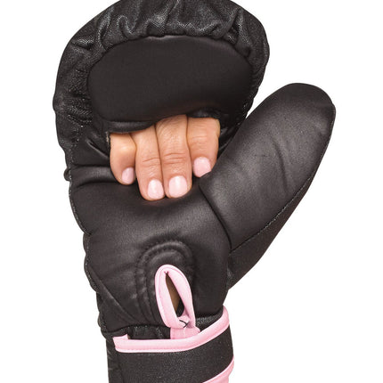 Boxing Gloves- black, palm view