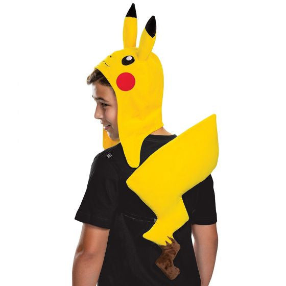 Pokemon- Pikachu Accessory Kit- worn by boy, side view