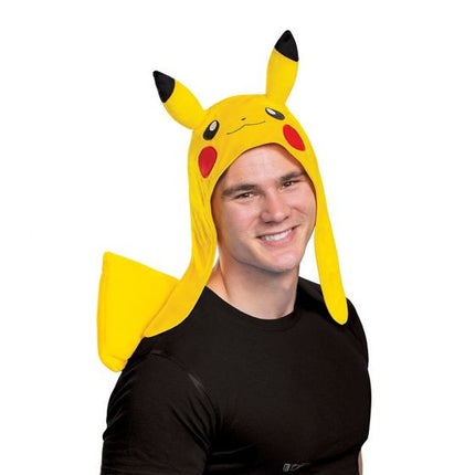 Pokemon- Pikachu Accessory Kit- worn by adult, front view