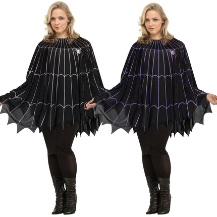 Plus Spider Web Ponchos