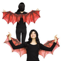 Fantasy Dragon Wings Set- red