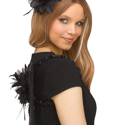 Fantasy Feather Wings- black