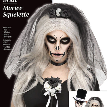 Skeleton Bride & Groom Instant Kits- female kit