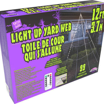 Super Light Up Yard Web- box back