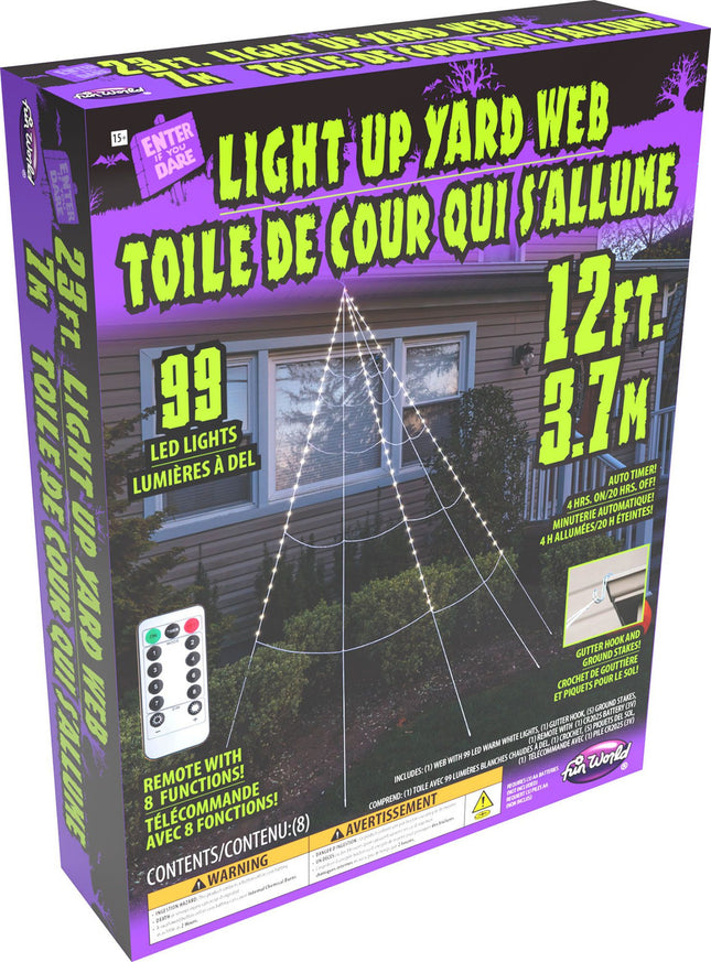 Super Light Up Yard Web- box front
