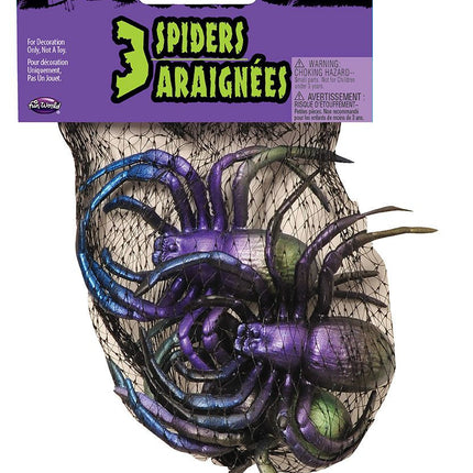 Metallic Bags of Bugs- spiders