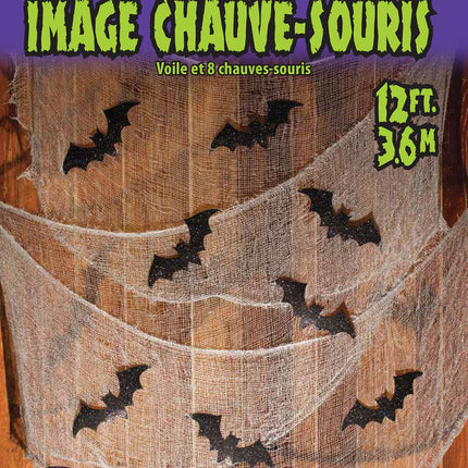 Creepy Drapes- bats packaging