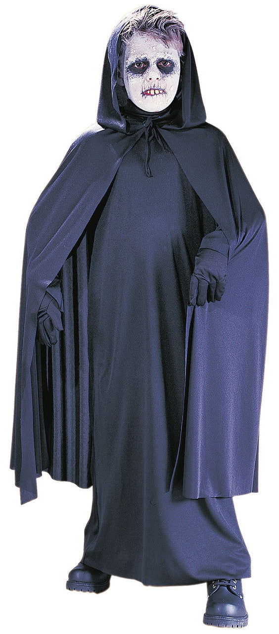 Black Hooded Child Cape