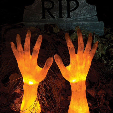 Fade In/Out Grave Breaker Hands with lights one