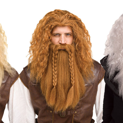 Viking Wig & Beard Sets