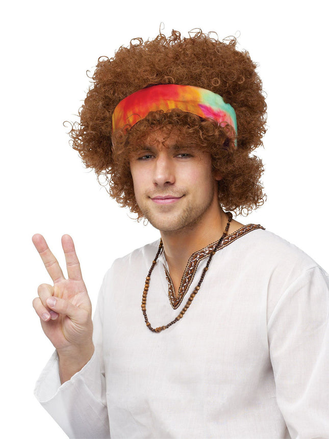 Adult Hippie Fro Wig