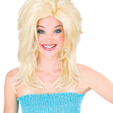 Blonde Midwest Momma Wig