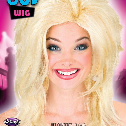 Blonde Midwest Momma Wig- packaging