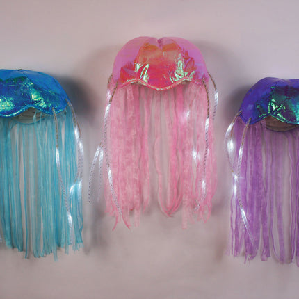 Light Up Jellyfish Hats