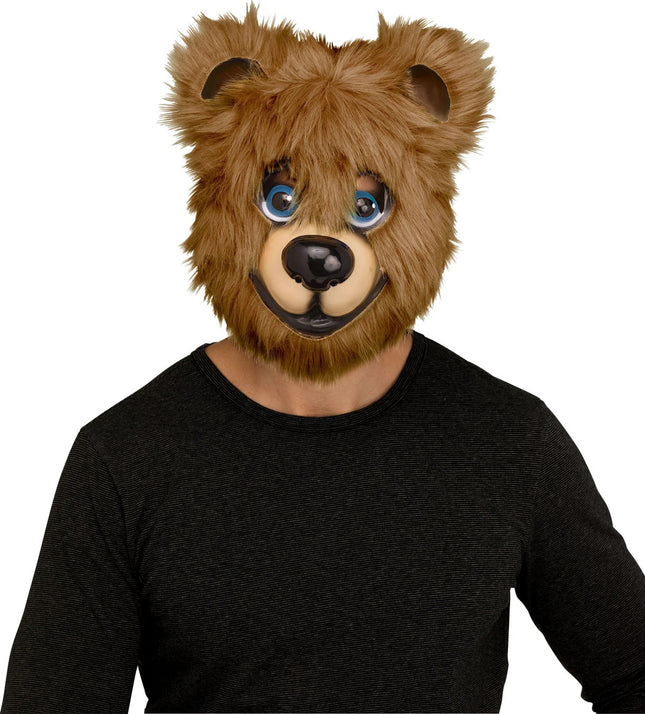 Fun Furry Masks- brown bear