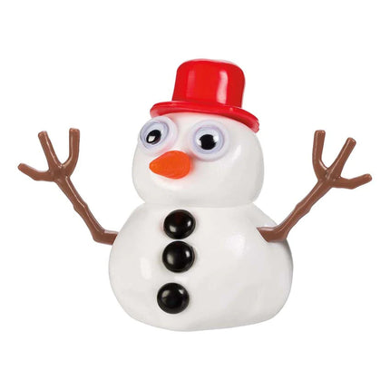 Melting Snowman- built snowman