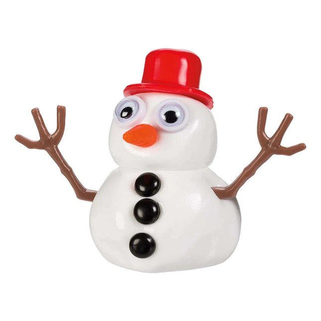 Melting Snowman- built snowman