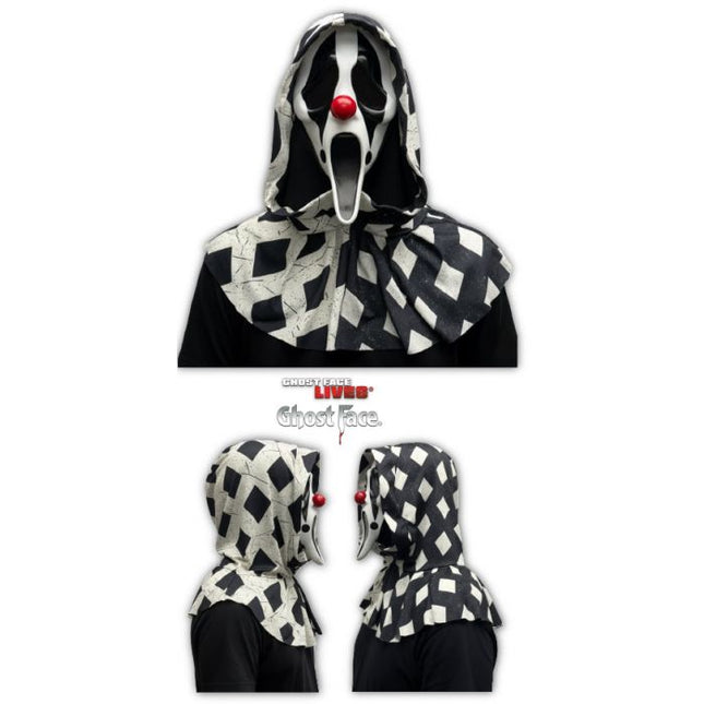 Ghost Face® Clown Mask