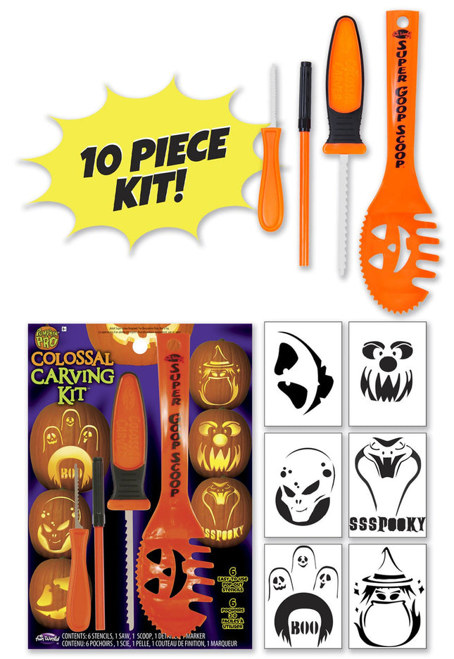 Colossal Carving Kit- all pieces