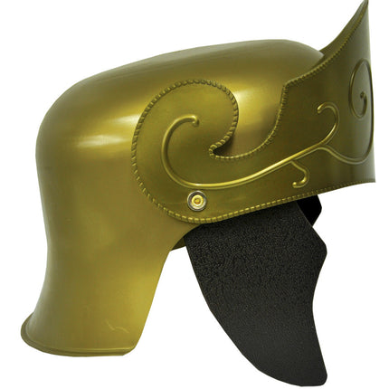 ROMAN HELMET GOLD W NO CREST