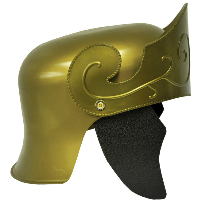 ROMAN HELMET GOLD W NO CREST