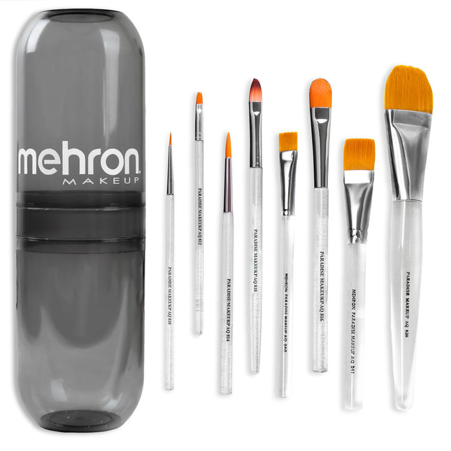 Paradise Makeup AQ Brush Set and Holder