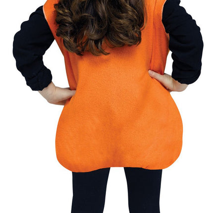 Plump Pumpkin Toddler Costume- back view