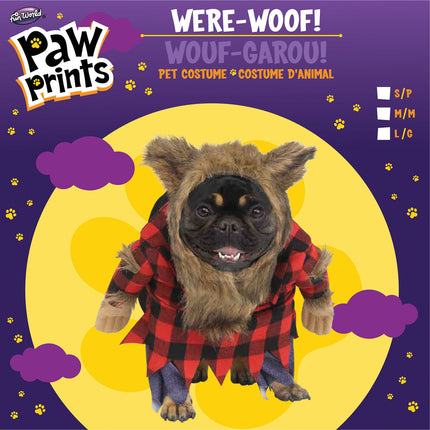 Were-Woof! Pet Costume- package