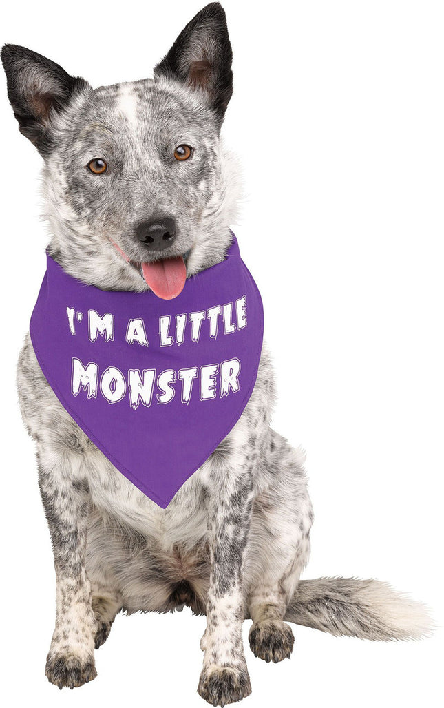 Doggie Bandanas- "I'm a little monster"