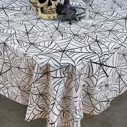 Spider Web Tablecloths- white