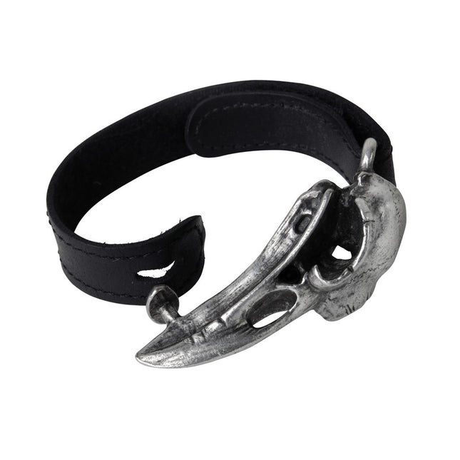 Rabeschadel Raven Skull Bracelet- side view