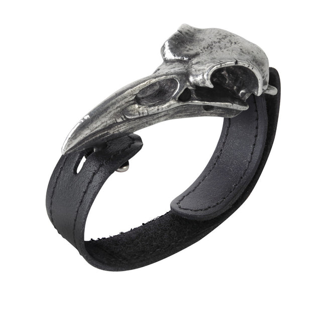 Rabeschadel Raven Skull Bracelet- top view