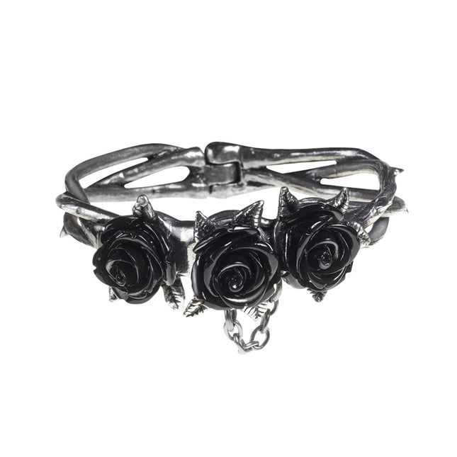 Wild Black Rose Bracelet- front view