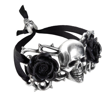 Skull & Briar Rose Bracelet
