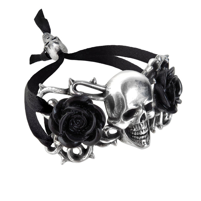 Skull & Briar Rose Bracelet