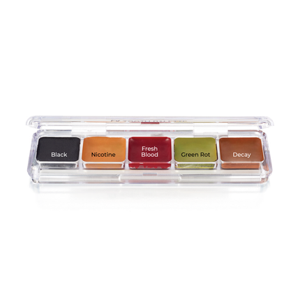Alcohol Activated FX Palette- Tooth- shade names