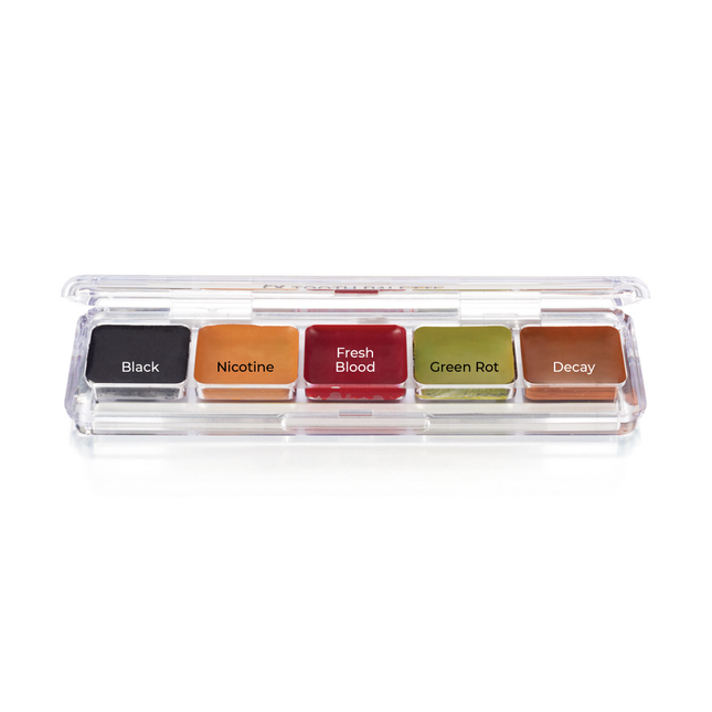 Alcohol Activated FX Palette- Tooth- shade names