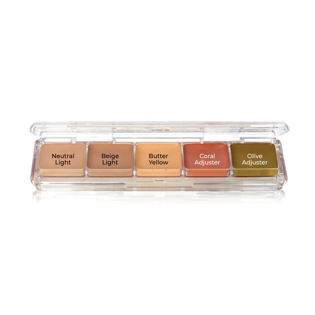 Concealer and Adjuster Alcohol Activated Palette- shades