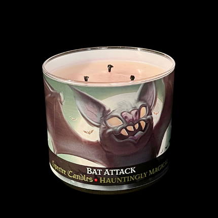 Bat Attack Color Changing Candle (15oz)- cooled