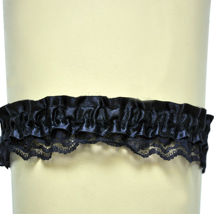 GARTER LACE BLACK SINGLE