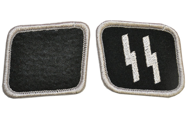 SS COLLAR TABS PAIR