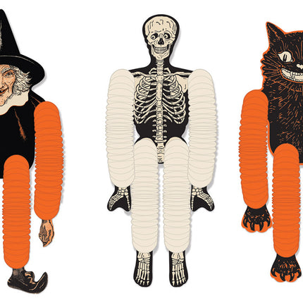 VINTAG HALLOWEEN TISSUE DANCER