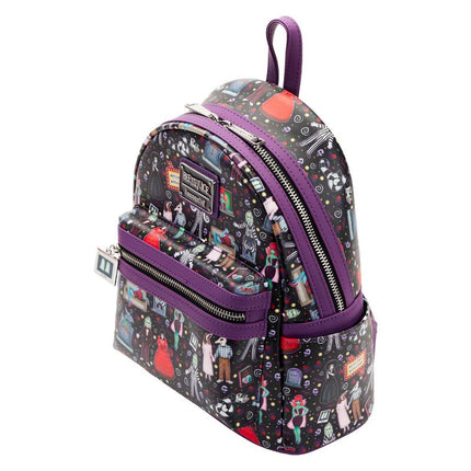 Beetlejuice Icons Mini Backpack- top angled view