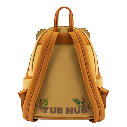 Star Wars Wicket Footsie Cosplay Mini Backpack- back view