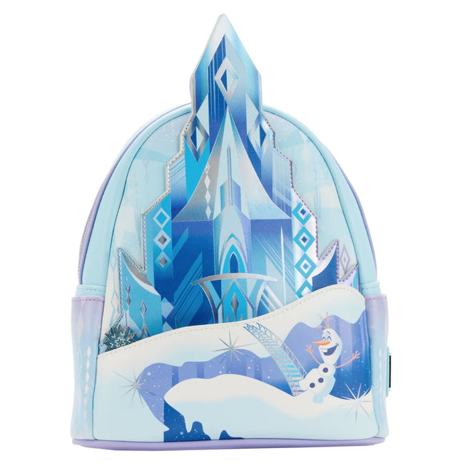 Frozen Princess Elsa Castle Mini Backpack- front view