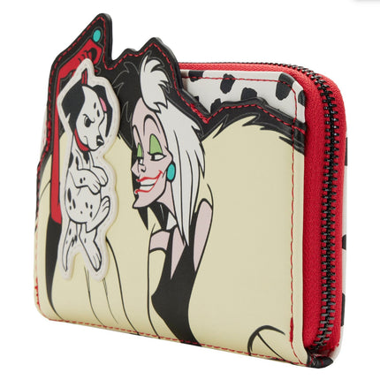 101 Dalmatians Villains Scene Cruella Wallet- side view